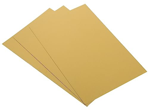 ULDIGI 3stücke Sublimationsset Aluminium Metallplatte Schimmerndes Gold Sublimation Blank Fotometallrahmen Für Hitzebeständige Fotoübertragung Und Kreative Wanddekoration