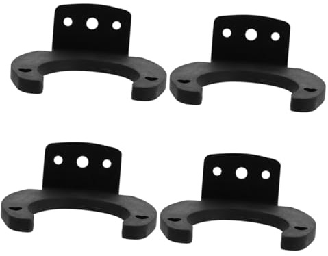 ifundom 4stücke Wall Mount Mikrofonhalter Stabiler Mikrofon Haken Für Wandmontage Einsetzbar Für Zuhause Studio Und Ktv Halterung Für Kabellose Handmikrofone
