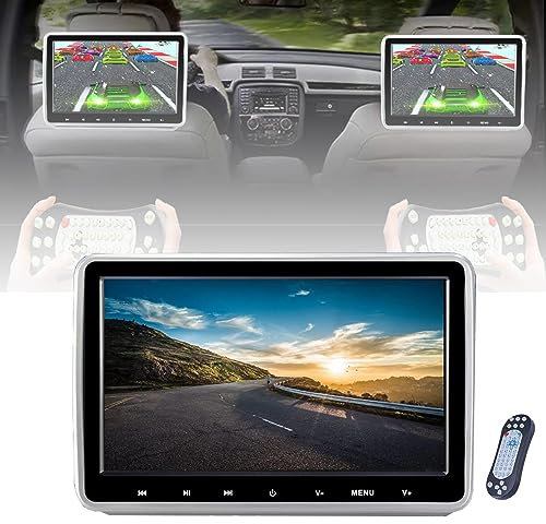 Lettore DVD Universale Per Poggiatesta Per Auto, Display A Led Da 10,1 Pollici, Risoluzione 1024 * 600, Con Telecomando Multifunzione, USB/SD/IR/FM Integrato Ecc. Supporta Più Lingue