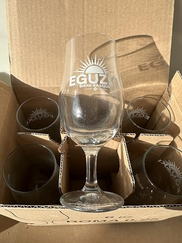 Générique Lot 6 verres BIERE BASQUE EGUSKI 1 COULEUR 25 cl, neuf