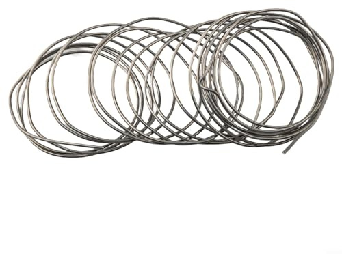 Zilimontt Welding Rods 2mm Flux Cored Wire Low Temperature 380°C Copper Aluminum Steel Iron Welding Electrodes for for General Purpose Metal Repair Without Solder Powder, 5m