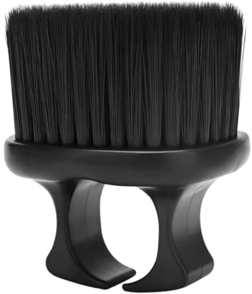 DECORNIJIA Ergonomische Knöchelbürste für Männer mit Nylonborsten Pp Material und Ringförmigem Design für Friseursalons und Sanfte Haarreinigung
