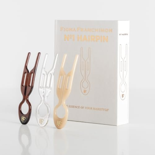 No1 Hairpin | London Collection – Create Any Hairstyle in 30 Second, Updos & Volume – For All Hair Types Fine, Thick, Long. All day Hold, No Kinks