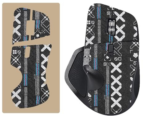 KZIOACSH Grip Tape for Logitech MX Master 4 Wireless Gaming Mouse, Full Protectione Ultra-Thin Anti Slip Sweat-Proof Cut to Fit Anti-Scratch Self-Adhesive Replacement Grip Stickers