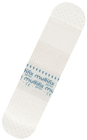 Multi Fix Gentle (x10) – Katheter/Medizinischer Klebstoff zur Schlauchfixierung, schonend und wiederklebend mit Silikontechnologie (10er Pack) (Klein)