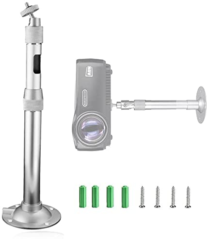 Professionale Supporto per Proiettore a Parete Mini Soffitto, Retrattile: 30-60 cm, Supporto da Parete per Mini Proiettore, per Mini Proiettori, Proiettori Domestici Staffa per Mini Proiettore