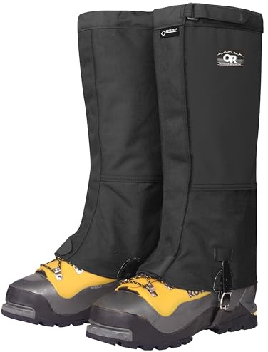 Outdoor Research Expedition Crocodile Classic Gaiters, Black, Medium