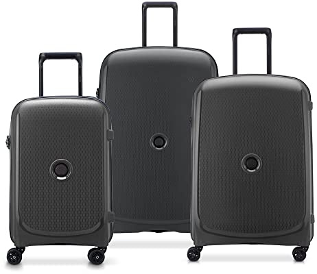 DELSEY Paris - Belmont Plus - Rigid Luggage Compartment, Black, L (71x47x31/33 cm)