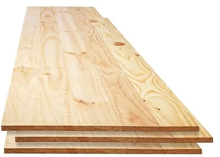 Destello S.L. Tablero madera laminada de pino 2.41 x 51 x 2.5 cm