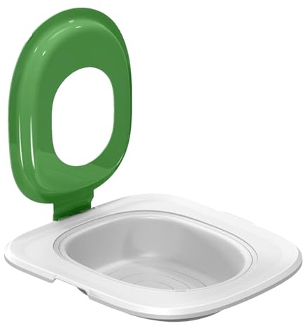 Gatti di addestramento per il bagno per gatti di addestramento per il bagno per gatti WC per gatti con vasino, formatore per toilette antiscivolo per animali domestici, treno riutilizzabile per urina