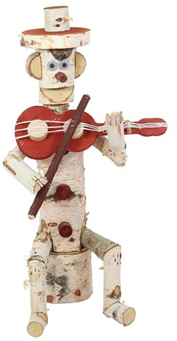 Holzfigur für Garten aus Birke PLAMPE 55cm Gartenschmuck