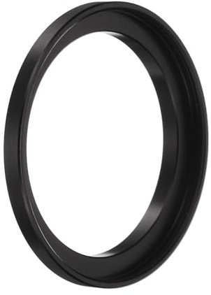 PATIKIL Adaptateur Télescope M48 x 0.75 mm Mâle vers M42 x 0.75 mm Femelle, Bague d'Étape Lentille en Alliage d'Aluminium pour Appareil Photo Télescope Jumelles, Noir 7mm