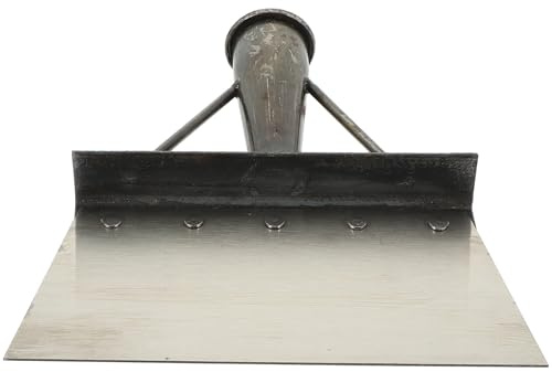 DOITOOL Pelle Nettoyage de Volailles et Ferme, Petite Pelle en Métal 21, Grattoir Plat pour Élevage, Outil Jardin Multifonction pour Entretien Extérieur, Résistante et Facile à Nettoyer