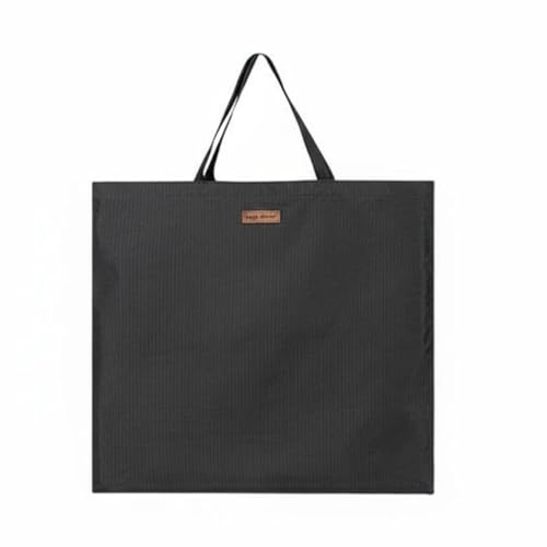 SZLIFE Copertura per Esterni Borsa Porta Sedia Pieghevole Custodia Trasporto Impermeabile Maniglia Rinforzata Tessuto Oxford Antipolvere Adatta a Picnic Campeggio Viaggio Outdoor, Media, Nero