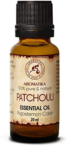 Pogostemon Cablin - Patchouli Olio Essenziale 20ml per Aromaterapia - Spa - Diffusore Aromi - Lampada Aroma