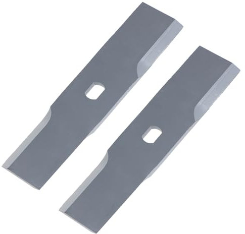 SPARES2GO Metal Blade Compatible with Bosch AXT 180 200 2000 Rapid 2200 Garden Shredder (19.5cm, Pack of 2)