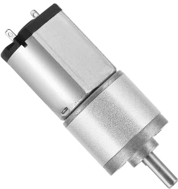 Getriebemotor DC 6V/12V 16GA030 10 mm Wellenlänge Elektrischer Getriebemotor für Elektronische Intelligent Schloss Sperre Spielzeug (12V 150RPM)