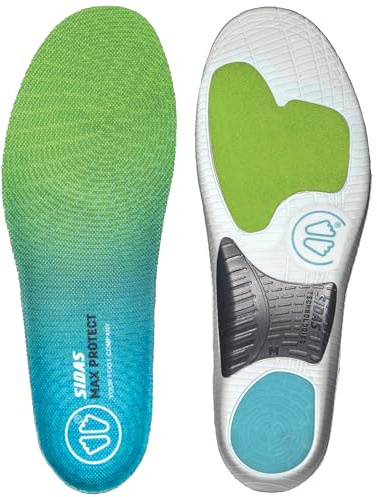 Sidas Max Protect Activ Slim multisport sulor vuxen, grå, M (tillverkarens storlek: 39-41)