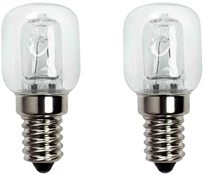 Storaffy Ampoule de Four 25W E14 | Petite Vis 500 Degrés C 2750K | Pour Réfrigérateur et Four à Micro-Ondes