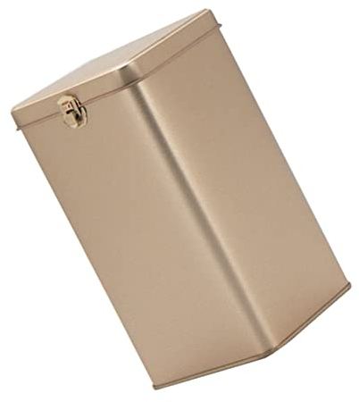 STOBAZA 1pieza Lata De Té De Metal Recipiente De Almacenamiento De Té Caja De Té De Hojalata para Uso Doméstico Tarro De Té Práctico como De Té