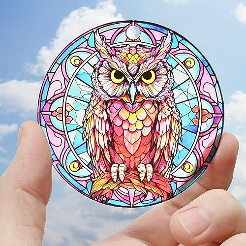Dodosky Owl Hanging Ornaments - Owl Christmas Tree & Suncatcher - Lover's Keepsake