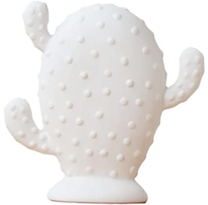 Duiaynke Ornamenti in ceramica nordica a forma di cactus scultura caffè per la casa soggiorno decorazione tavolo (con puntini)