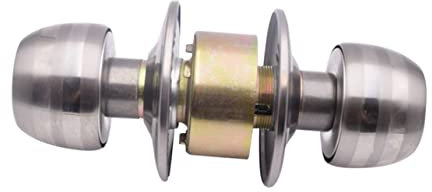 AUTSUPPL Door Locks Keys Set Ball Keyed Knob Stainless Steel for Bedroom Bathroom Easy to Clean