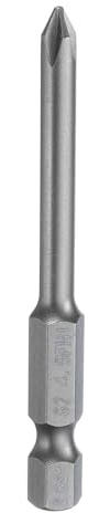 QUARKZMAN #1 Punte Cacciavite Phillips PH1 1/4 Gambo Esagonale 2.56 (65mm) Lungo Acciaio S2 Magnetiche Inserti per Avvitatore per Cacciavite Elettrico Punte Trapano 0.177 (4.5mm) Asta