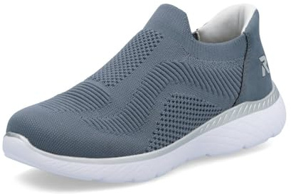 Rieker Chaussons pour Femme M5072 - Bleu - 41 EU, Bleu, 41 EU