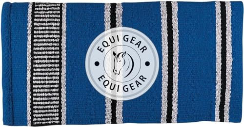 EQUIEMPRESS Sattelunterlage Western Ranch/Westernsatteldecke aus Neuseelandwolle, Top Wool Pad Sensor Flex (Anpassung möglich) A-351 (34 x 32)