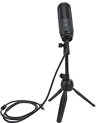 Direzionalità del microfono computer a forma di cuore NDNCZDHC Kit di microfono condensatore USB da 20Hz -20kHz Microfono podcast