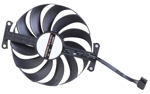 Morain 95mm 6Pin FDC10U12D9-C DC12V 0.45A GPU Fan for GTX1650 PHGTX1650-O4GD6-P Graphics Card Cooling