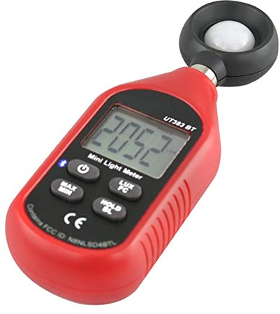 Belichtungsmesser, Lichtmesser digitaler Lichtmesser Bluetooth Light Meter Lichtmesser Mini Light Meter Lichtmesser Lichtmesser Lichtmesser Tragbare Lichtmesser(UT383)