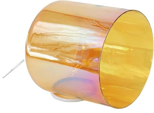 Cuencos cantores de cristal de cuarzo, Paquete de 3 cuencos cantores de cristal de 6 pulgadas, 432 Hz, sonido de múltiples notas(G Note)