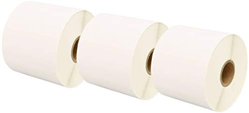 3 Rollen 72mm x 36mm Thermodirekt-Etiketten kompatibel für Zebra GK420d GK420t GC420d GX420d GX420t GC420t GX430t GT800 LP2844 TLP 2844 Citizen CL-S521 CL-S621 CL-S631 (1000 Etiketten pro Rolle)