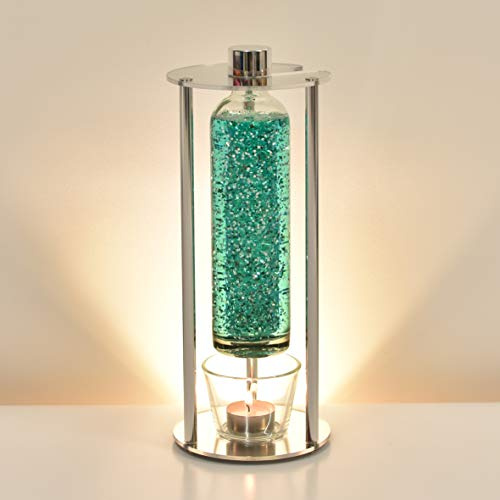 GOOLAMP CandleGlow P1 Glitter Teelicht-Lampe (Hell-Türkis)