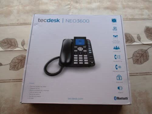 Tecdesk 1000 V telefono SIM fisso scrivania