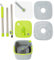 Easy Gleam 360 Spin Mop and Bucket Set - Microfiber Mop with Spin Wringer - Telescopic Mop Handle and Bucket with 2 Reusable Pads - Lightweight and Durable for All Floor Types - Dark Green-Spin