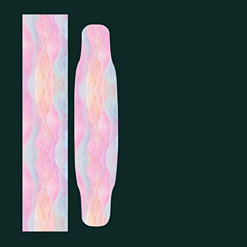 FEETOX Skateboard Klebeband 120 * 25cm(48X10inch) Skateboard Grip Tape Skateboard Aufkleber Bubble Free Waterproof Longboard Griptape Skateboard Grip Tape CB863 Skateboard Aufkleber
