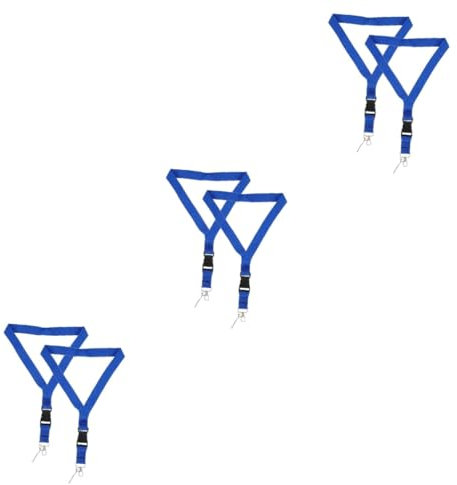HEMOTON 6pcs Phone Lanyard Key Strap Polyester Phone Hanging Rope Skin-friendly Neck Accessory for and Id Cards for Everyday Use