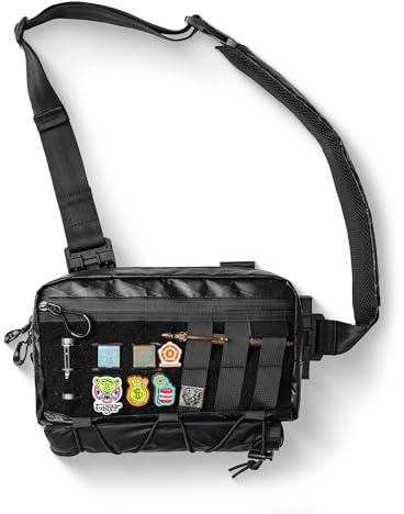 Tactical_Geek Umhängetasche, Mehrzweck-Tagesrucksack, Brustrucksack, lässige Schultertasche für Damen und Herren