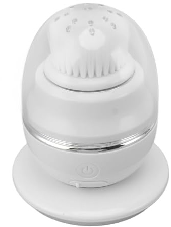 Jauarta Gesichtsreinigungsbürste, 3 Geschwindigkeiten, 180 MAh, Geeignet Alle Hauttypen, Elektrischer Gesichtswäscher Peeling, Tiefenreinigung, Massage