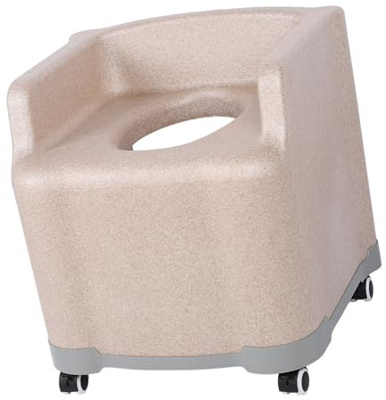 Extra Breiter Toilettenstuhl für ältere Menschen, Schwangere, Camping und Reisen, Multifunktionaler Tragbarer Stuhl mit Sitz, Komfortabel und Robust, Hygiene auf der Toilette