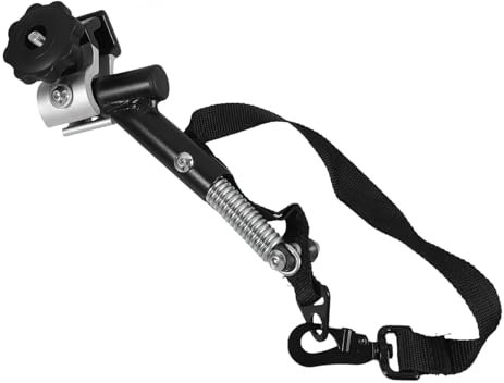 JUMPLAWN Gancio Di Traino Per Bicicletta Cinghia Nylon e Braccio Traino Adattatore Per Tubi Rotondi Per Bici Elettriche e Passeggini