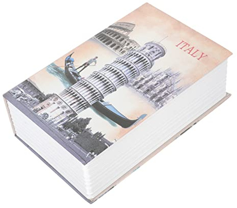 Happyyami Tragbarer Safe Buch Kasten Hohl Metall Mit Zahlenschloss Simulations Schließfach Büro Heimgeheimniskoffer Zur Aufbewahrung Von Geld Und Schmuck