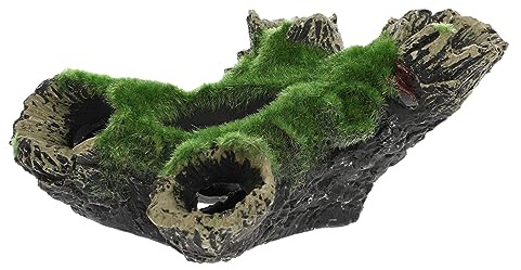 SUPVOX Décoration de Réservoir Aquatique Résine avec sous et Ornements de Mousse pour Aquarium Eau Douce