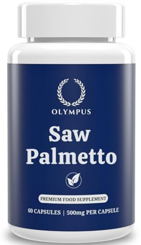 Lab Tested Pure Male Health Supplement | 5000mg Equivalent Maximum Strength Serving | 10:1 Ratio Extract 500mg Fast Absorption 60 Capsules | for Male Health, Performance, Natural, Hair