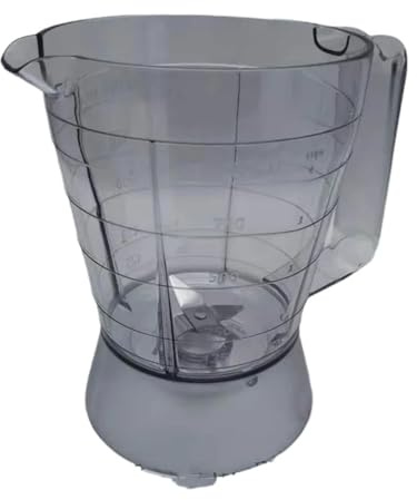 Plastic Blender Jar Cup, Compatible for Philips, HR2051 HR2052 HR2056 HR2058 HR2062 Blender Spare Parts Mixing Cup Juicer Parts