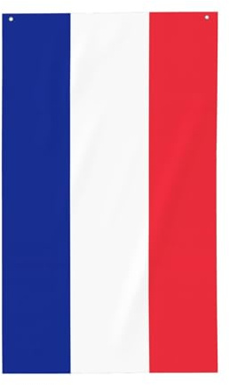 Bandiera francese per esterni - Bandiere per esterni con stampa personalizzata per la decorazione della casa