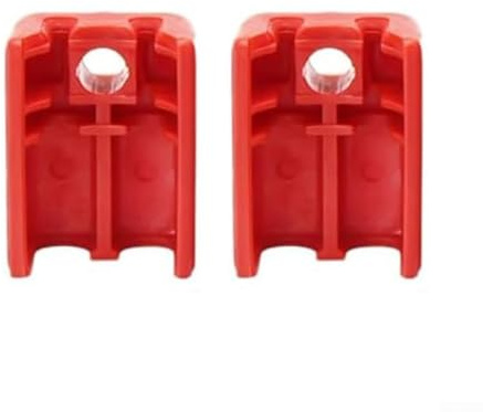 Doppel-Kabelhalter-Ersatz-Set, 2 Stück, für Handwerker-Schneefräsen und Kunststoff-Kabelklemmen für sichere Kabelbefestigung